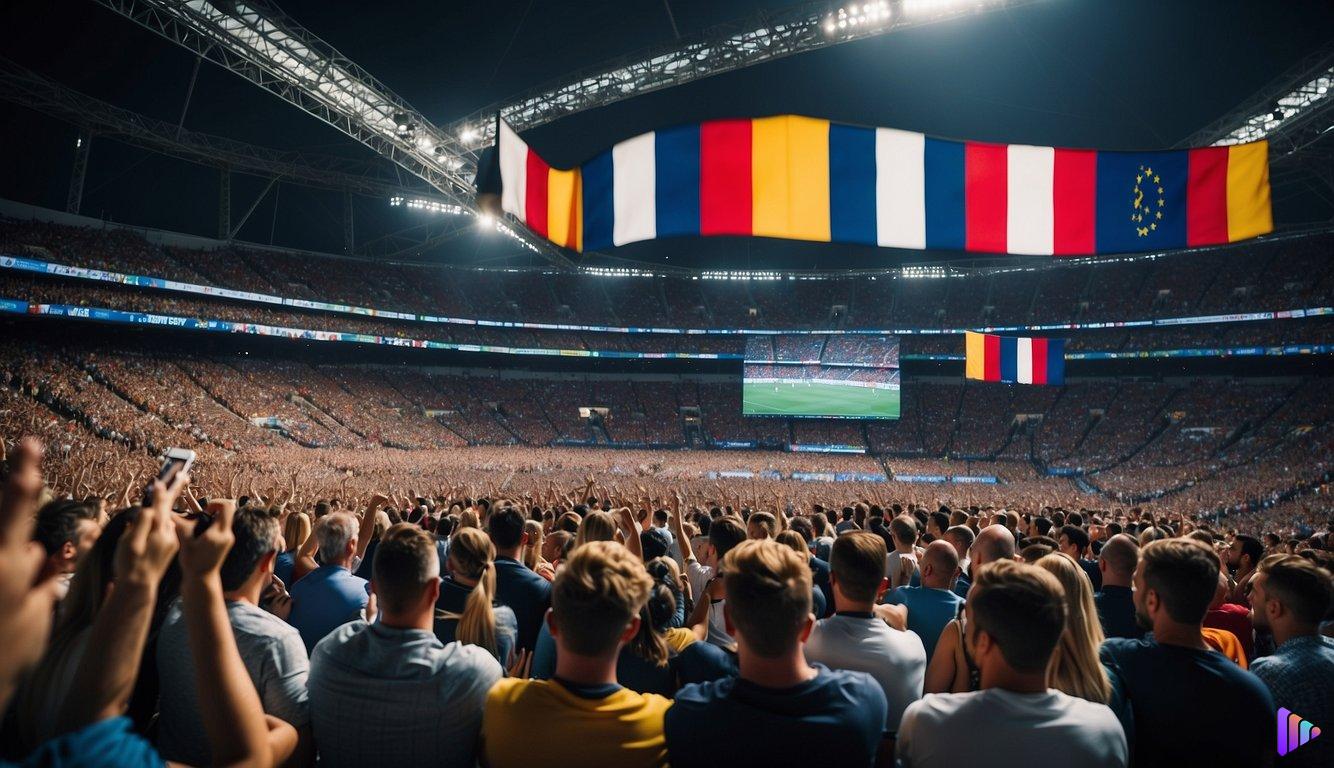 How to watch euros in usa : ultimate tips! 😲 The euro 2024 venues are bustling with fans watching the games in the us, with flags waving and cheers filling the air