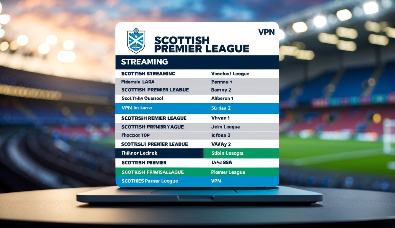 Scottish premier league live stream: ultimate guide